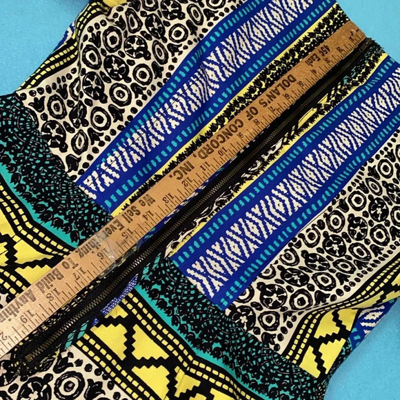 ANTHROPOLOGIE PLENTY BY TRACY REESE  pleated mini dress v neck fully lined SZ 12 - Picture 14 of 14